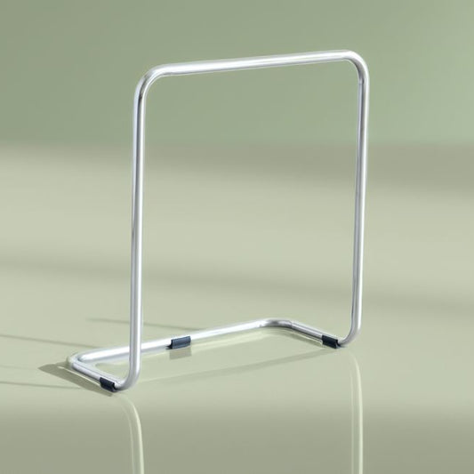 Sofa Supporting Metal stand on a beige background